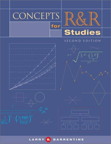 Concepts for R&R Studies