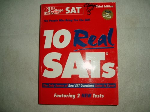 10 Real SATs, Third Edition