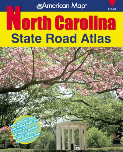 American Map North Carolina State Road Atlas
