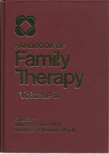 Handbook of Family Therapy, Volume 2