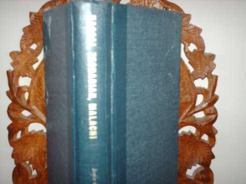 Haggai Zechariah Malachi (Tyndale Old Testament Commentary)