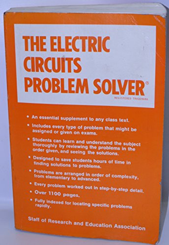 Electric Circuits Problem Solver (Problem Solvers Solution Guides)