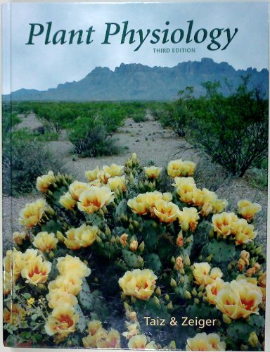 Plant Physiology. Third Edition.