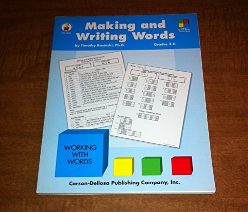 Making and Writing Words