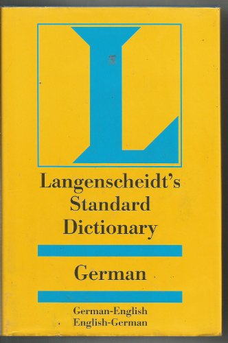 Langenscheidt's Standard German Dictionary: English-German, German-English (German Edition)