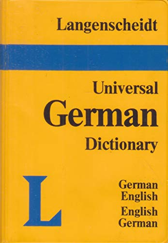 Langenscheidt's Universal German Dictionary: German English English German