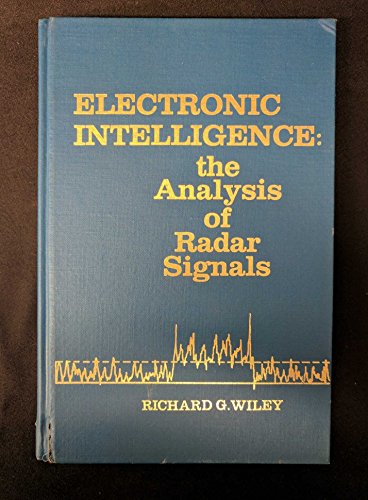 Electronic Intelligence: Analysis of Radar Signals