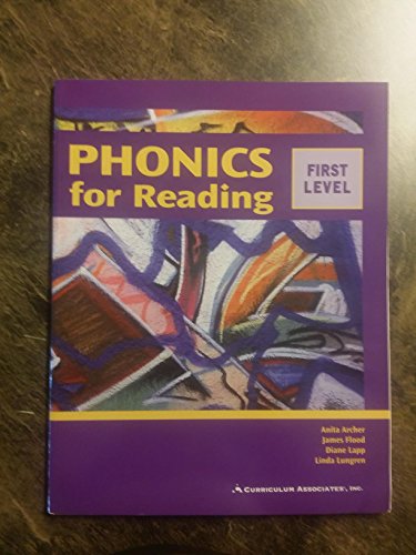 Phonics for Reading First Level
