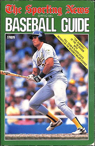 Official Baseball Guide 1989