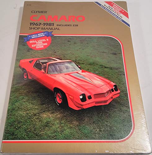 Camaro 1967-1981 Includes Z28 Shop Manual