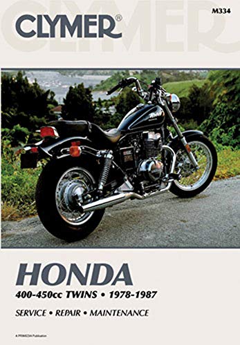 Clymer Honda 400-450cc Twins 1978-1987: Service, Repair, Maintenance (Clymer Motorcycle)