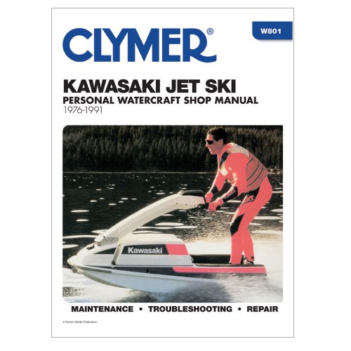 Clymer Kawasaki Jet Ski Personal Watercraft Shop Manual, 1976-1991: Maintenance, Troubleshooting, Repair