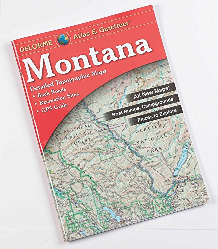 Montana Atlas & Gazetteer (Delorme Atlas & Gazetteer)