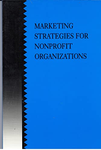 Marketing Strategies for Nonprofit Organizations