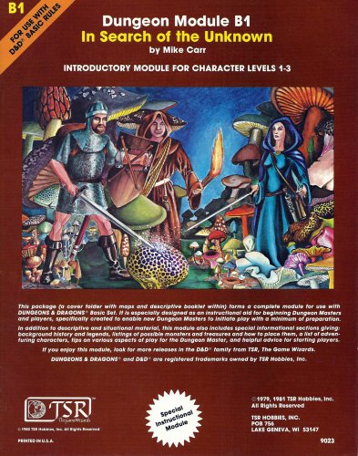 In Search of the Unknown (Dungeons & Dragons Module B1)
