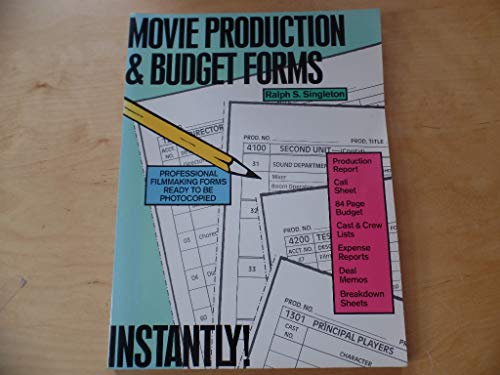 Movie Production and Budget Forms: Instantly!
