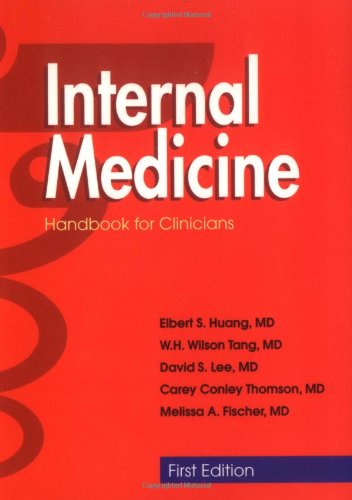 Internal Medicine: Handbook for Clinicians (RESIDENT SURVIVAL GUIDE SERIES)