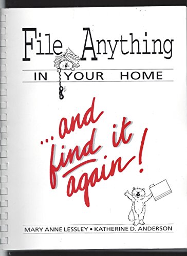 File anything in your home-- and find it again!
