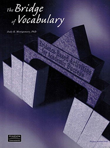 Bridge of Vocabulary : Evidence-Based Activities for Academic Success