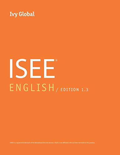 Ivy Global ISEE English 2016, Edition 1.3 (Prep Book)