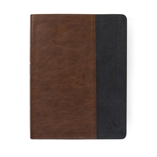 CSB Men of Character Bible, Brown/Black LeatherTouch, Indexed, Black Letter, Presentation Page, Articles, Character Profiles, Easy-to-Read Bible Serif Type
