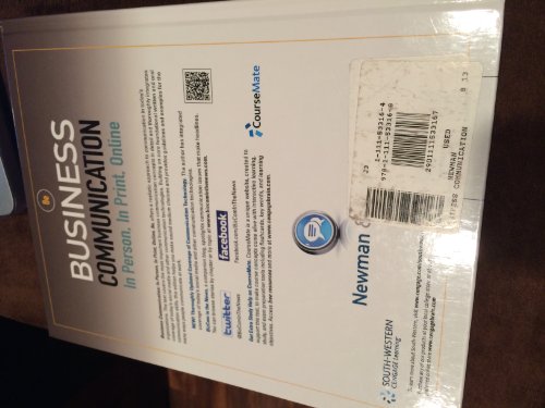 Business Communication: In Person, In Print, Online