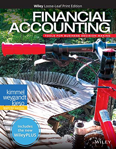 Financial Accounting: Tools for Business Decision Making, WileyPLUS Card with Loose-leaf Set
