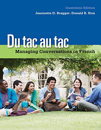 Du tac au tac: Managing Conversations in French (French and English Edition)