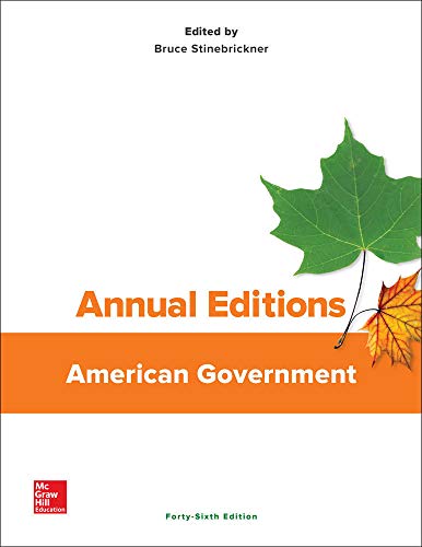 Annual Editions: American Government, 46/e