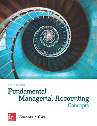 Fundamental Managerial Accounting Concepts