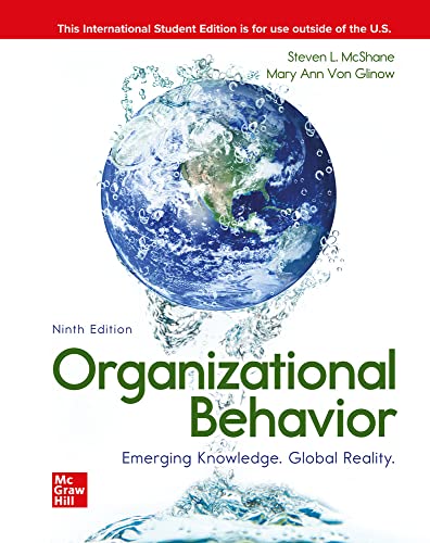ISE Organizational Behavior (ISE HED IRWIN MANAGEMENT)