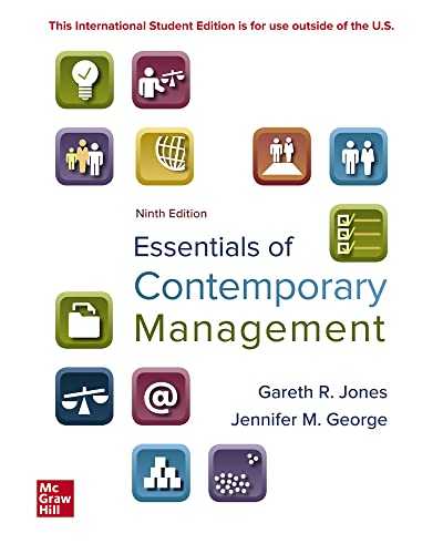 ISE Essentials of Contemporary Management (ISE HED IRWIN MANAGEMENT)