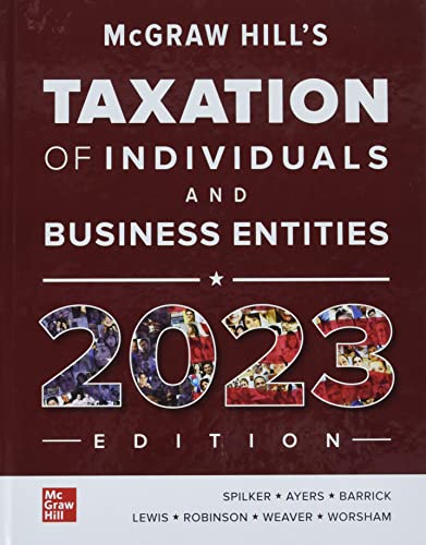 McGraw-Hill's Taxation of Individuals and Business Entities