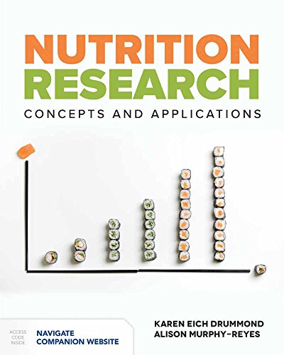 Nutrition Research: Concepts & Applications: .