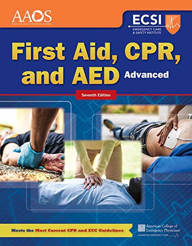 Advanced First Aid, CPR, and AED (Orange Book)