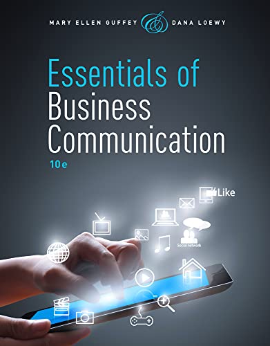 Essentials of Business Communication (with Premium Website, 1 term (6 months) Printed Access Card) (MindTap Course List)