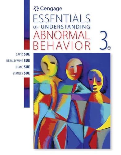 Essentials of Understanding Abnormal Behavior (MindTap Course List)