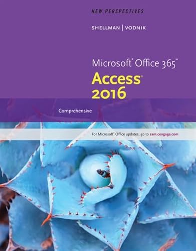 New Perspectives Microsoft Office 365 & Access 2016: Comprehensive (MindTap Course List)