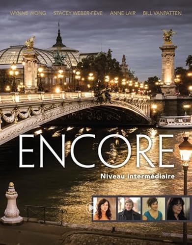 Encore Niveau Intermediaire (English and French Edition)