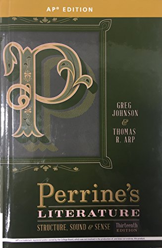 PERRINE'S LITERATURE:STRUCTURE...AP ED.