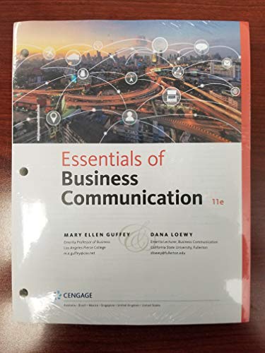 Llf Essentials Business Communication
