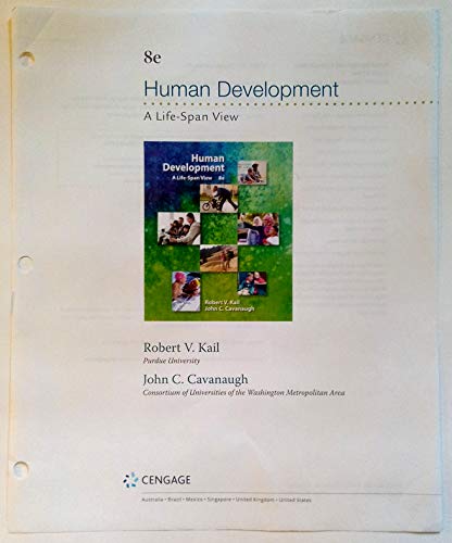Human Development a life-span view
