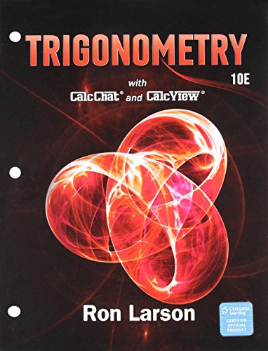 Bundle: Trigonometry, Loose-leaf Version, 10th + WebAssign, Single-Term Printed Access Card