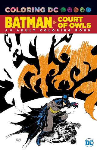 Batman in The Court of Owls: An Adult Coloring Book