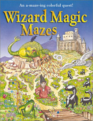 Wizard Magic Mazes: An A-maze-ing Colorful Quest!