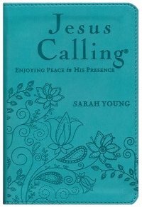 Jesus Calling (Deluxe)-Teal LeatherSoft