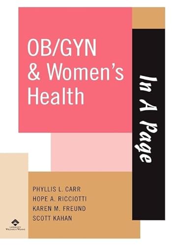 In A Page OB/GYN & Women's Health (In a Page Series)