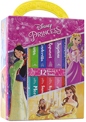 Disney Princess - My First Library Board Book Block 12-Book Set - PI Kids