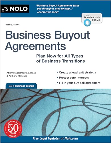 Business Buyout Agreements: Plan Now for All Types of Business Transitions (Nolo)