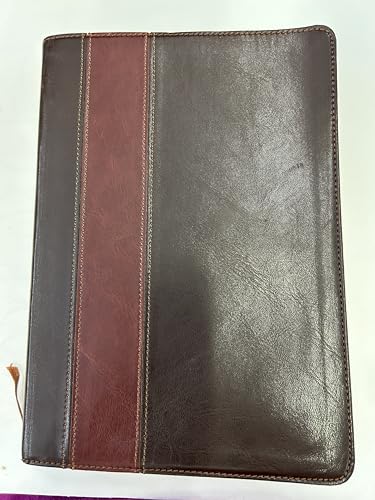 NLT Life Application Study Bible, Second Edition, TuTone (Red Letter, LeatherLike, Brown/Tan)